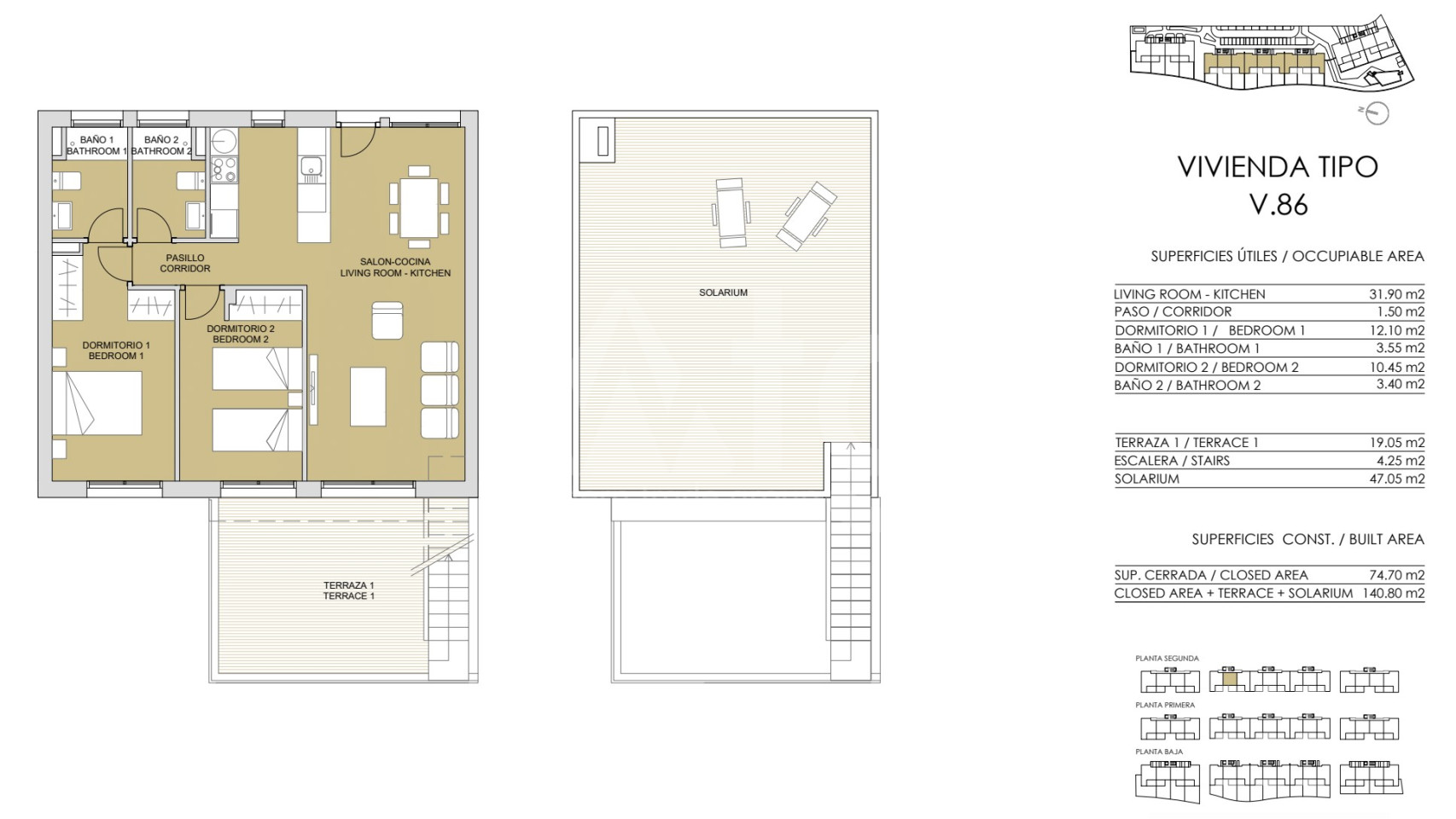 2 bedroom Penthouse in Lo Romero - BM33780 - 1