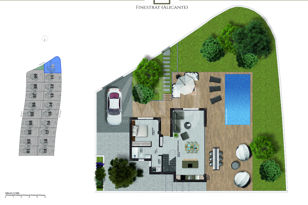 3 bedroom Villa in Finestrat - SUN34184 - 1