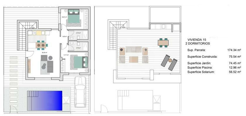 Villa de 2 chambres à Roldan - WD34212 - 1