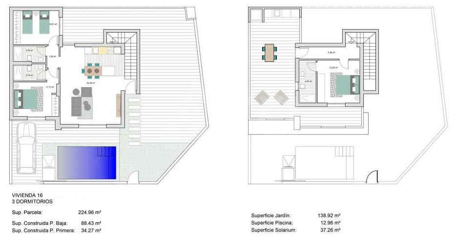 3 Schlafzimmer Villa in Roldan - WD34213 - 1