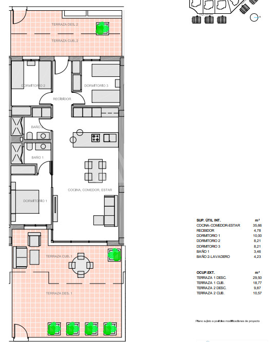3 bedroom Apartment in Guardamar del Segura - NS34227 - 1