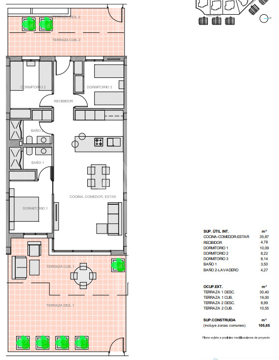 3 bedroom Apartment in Guardamar del Segura - NS34228 - 1