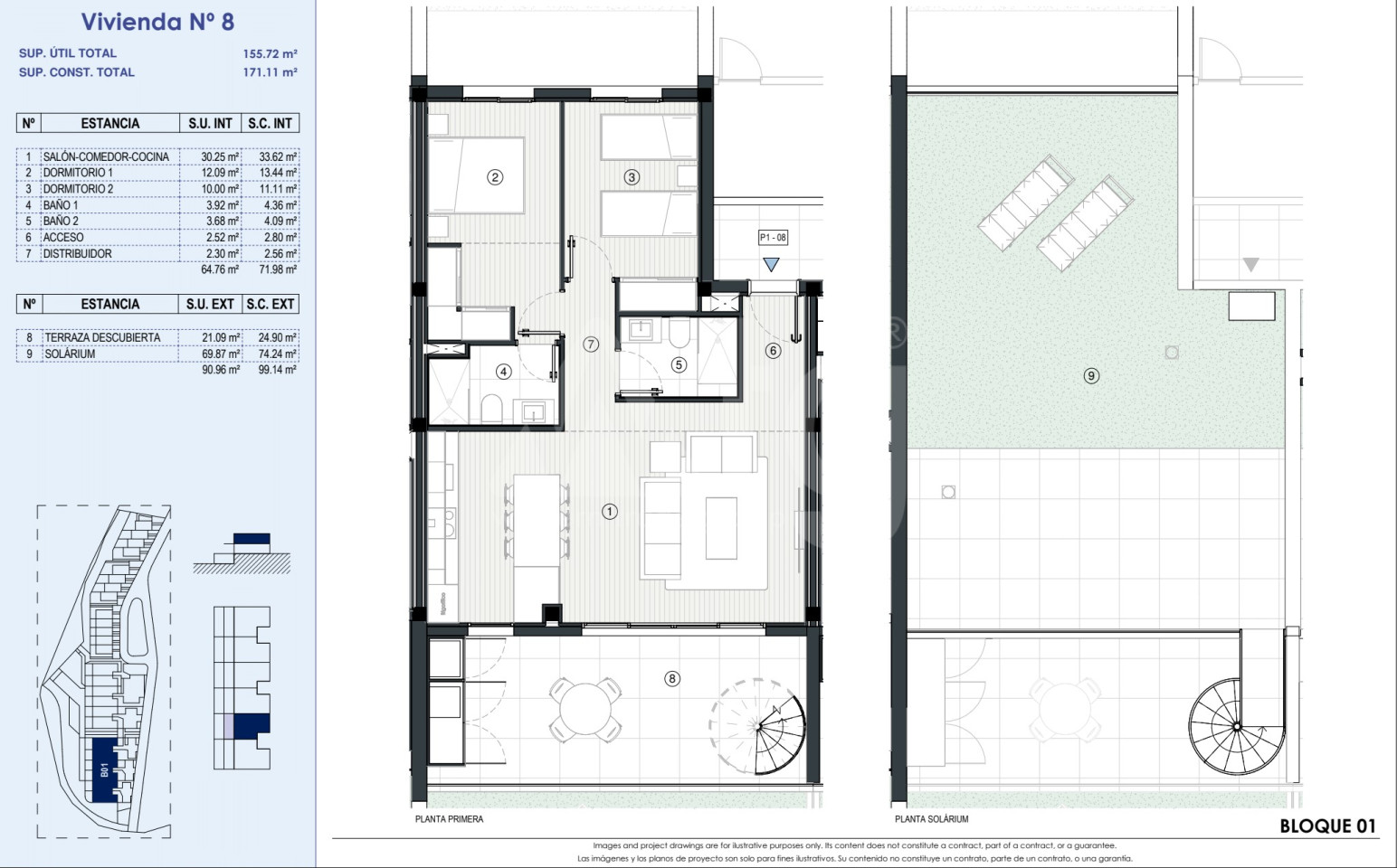 2 bedroom Apartment in Finestrat - GD35046 - 1