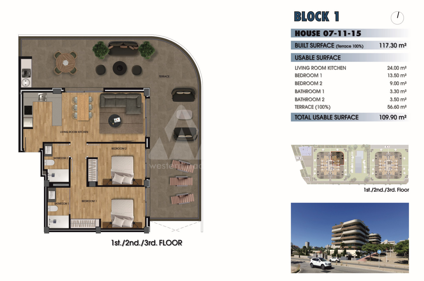 2 bedroom Apartment in Arenales del Sol - GM35597 - 1
