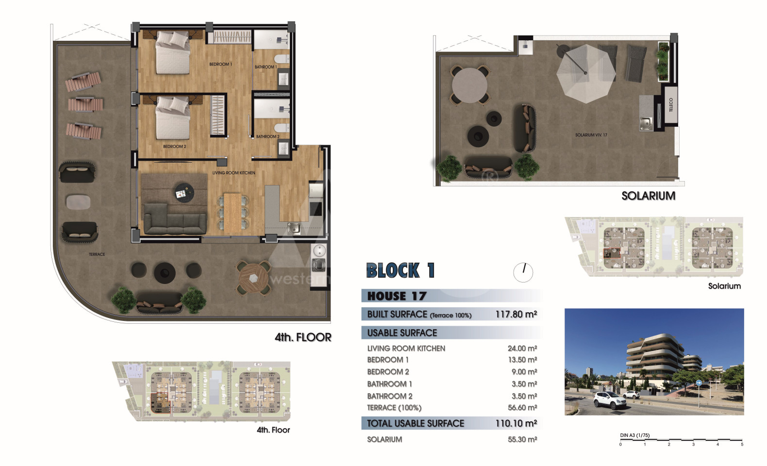 2 bedroom Apartment in Arenales del Sol - GM35607 - 1