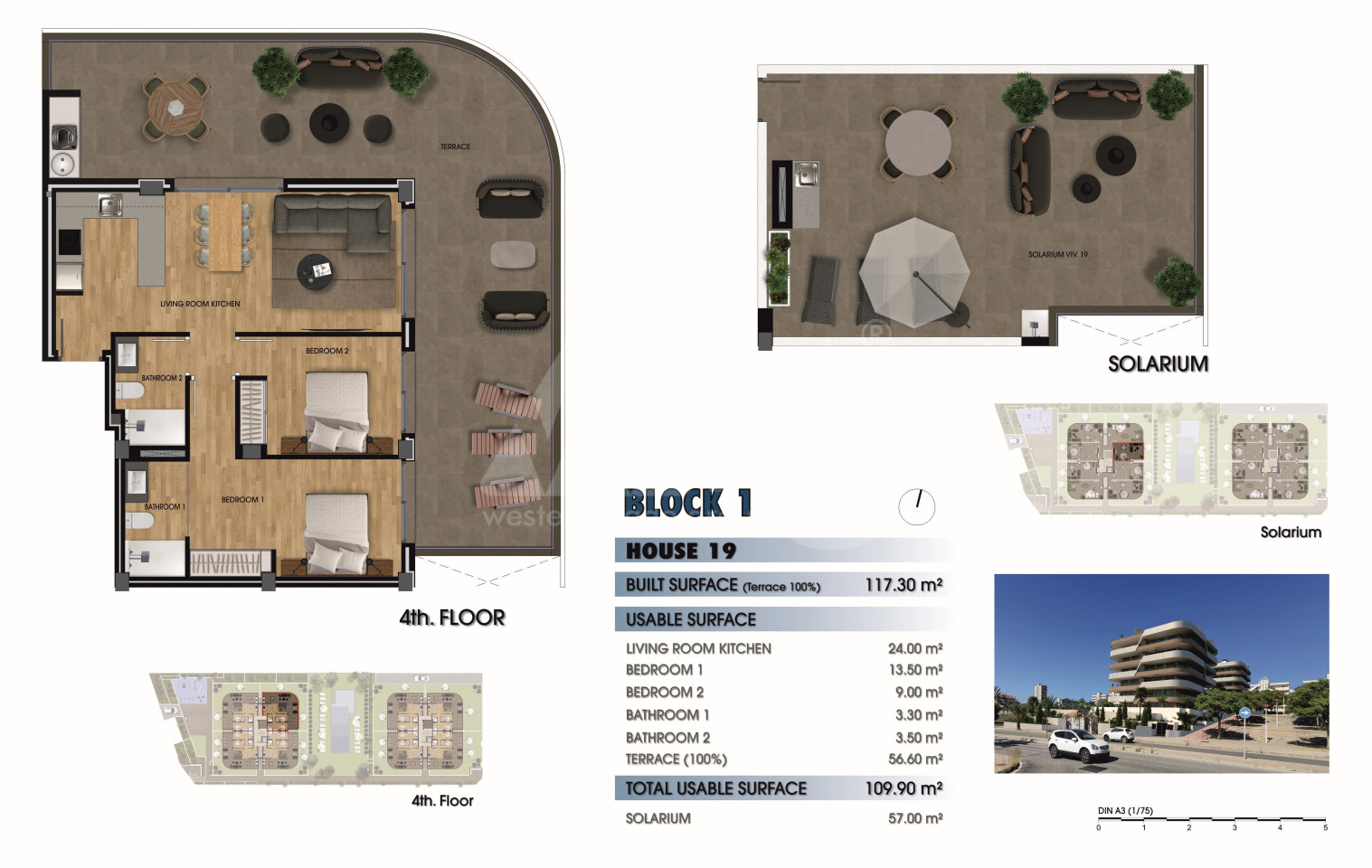2 bedroom Apartment in Arenales del Sol - GM35609 - 1
