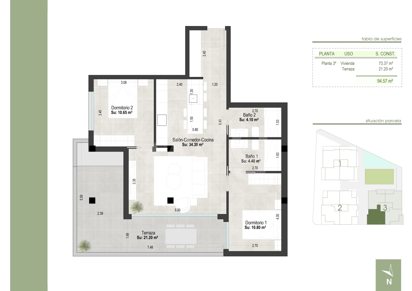 2 bedroom Apartment in San Pedro del Pinatar - WHG36088 - 1