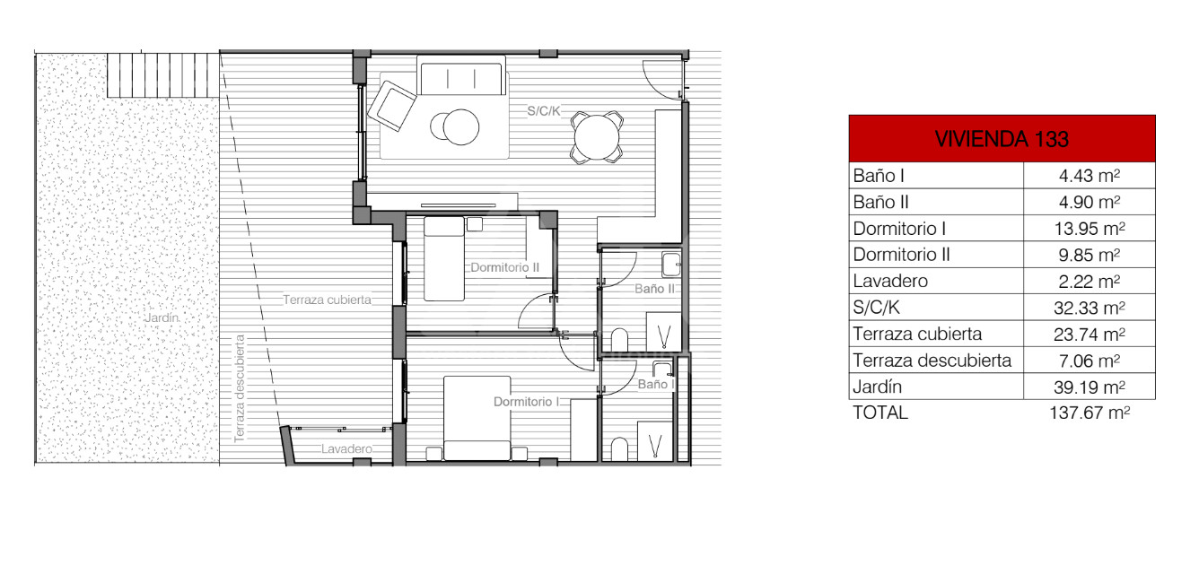 2 bedroom Apartment in San Miguel de Salinas - SR36159 - 1