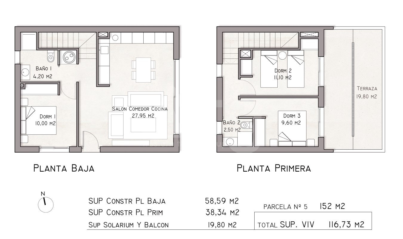 Willa w Los Dolses, 3 sypialnie - MT8485 - 2