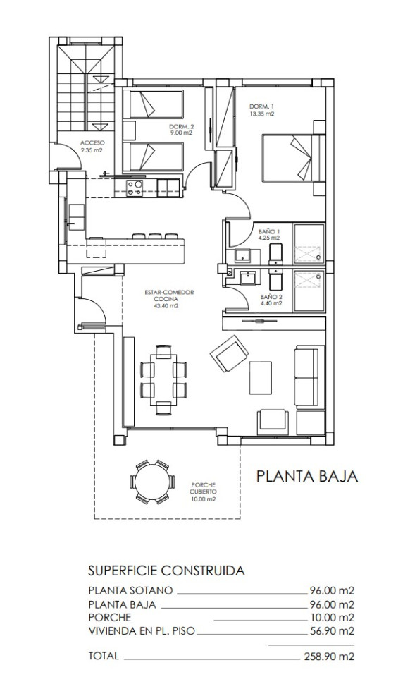 3 bedroom Villa in Dehesa de Campoamor - AGI40776 - 1