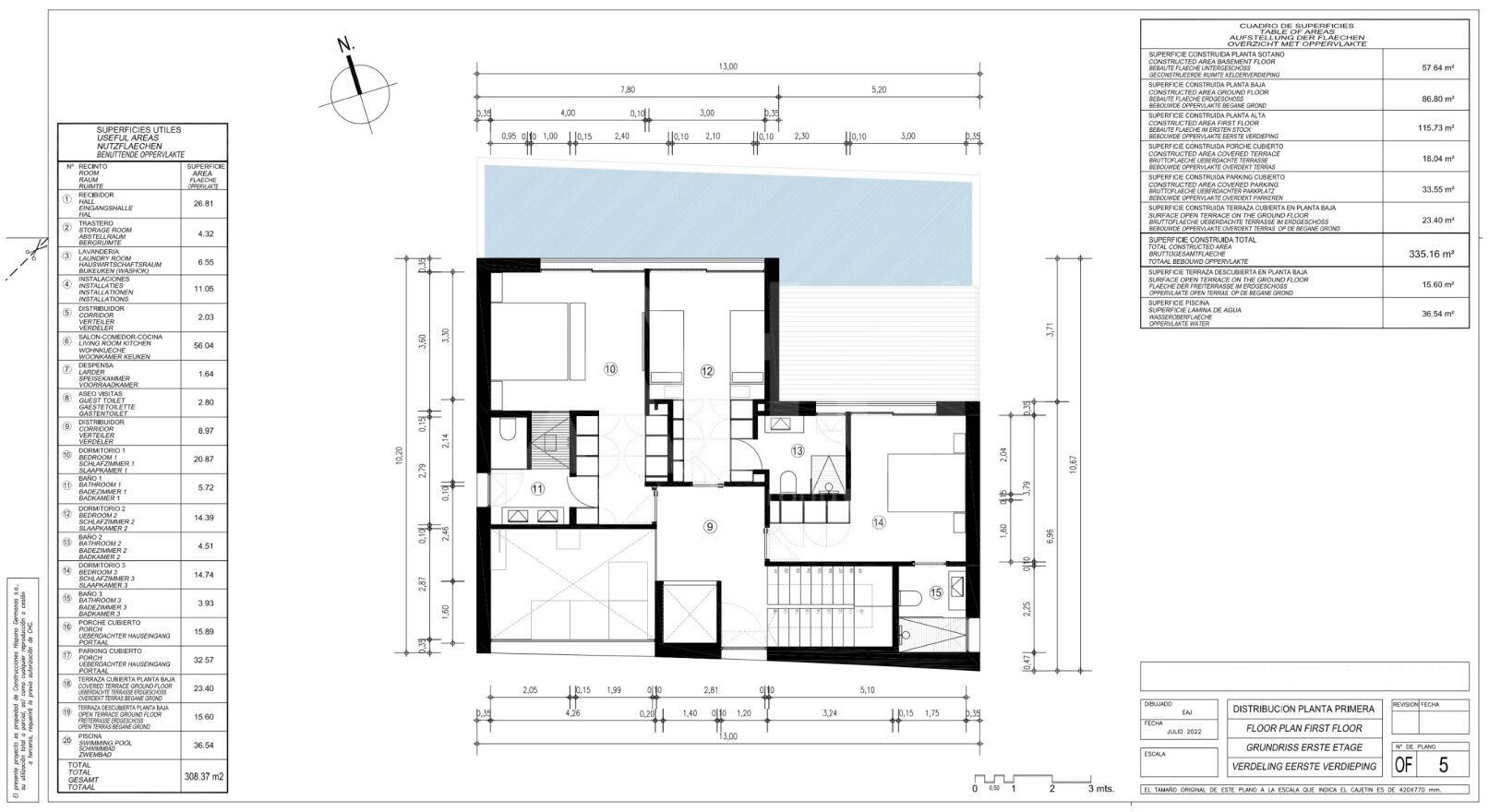 Willa w Denia, 3 sypialnie - CHG40814 - 5