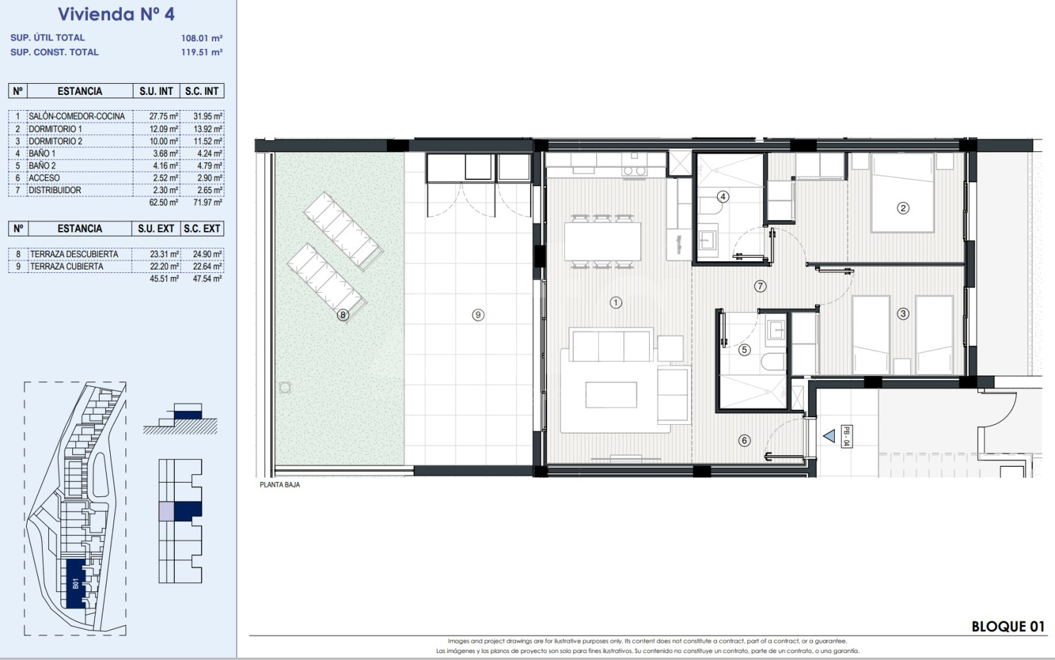 Apartamento de 2 habitaciones en Finestrat - GD40847 - 1