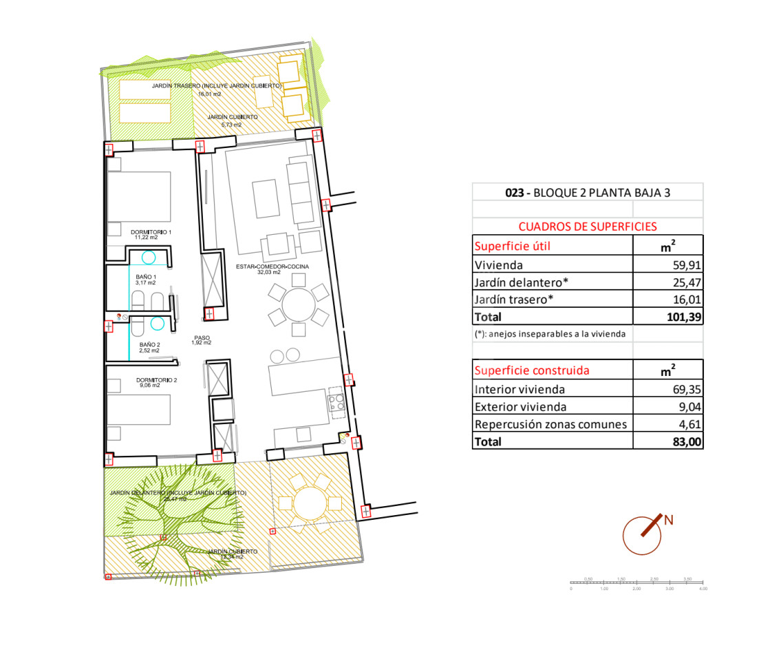 Apartamento de 2 habitaciones en Vera - RX41588 - 1