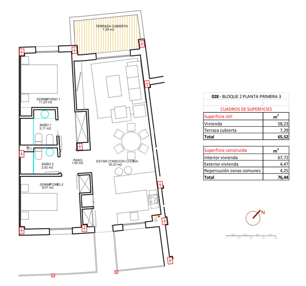 Apartamento de 2 habitaciones en Vera - RX41592 - 1