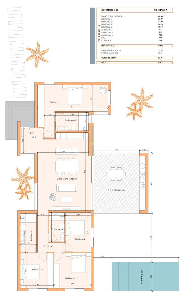 Villa de 4 chambres à El Caracolero - ALT41757 - 1