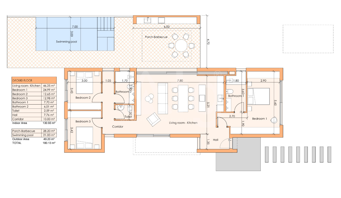 Villa de 3 habitaciones en El Caracolero - ALT41790 - 1