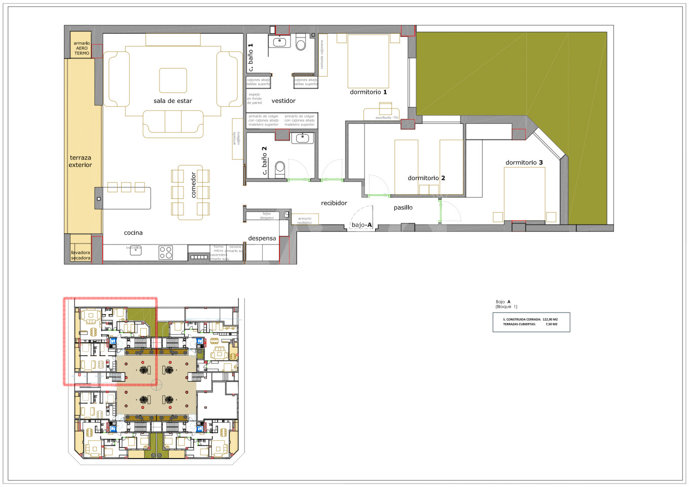 3 Schlafzimmer Appartement in Almoradí - OI42199 - 1