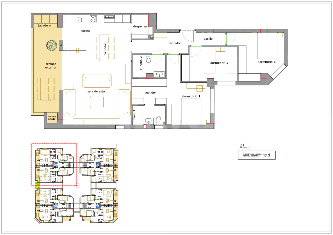 Apartament cu 3 dormitoare în Almoradí - OI42201 - 1