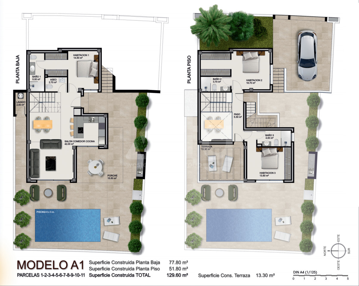3 bedroom Villa in Rojales - HQH43089 - 1
