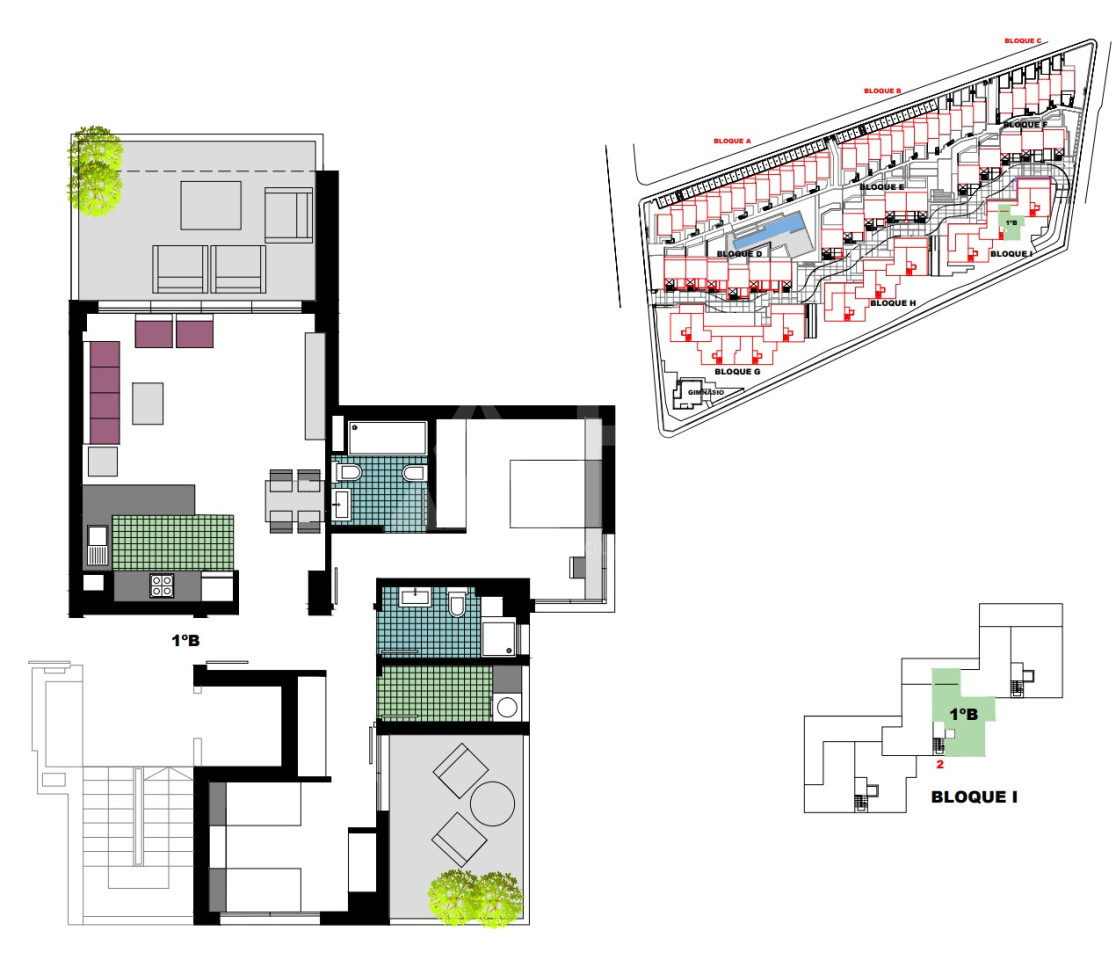 2 bedroom Apartment in Los Dolses - VP43178 - 1