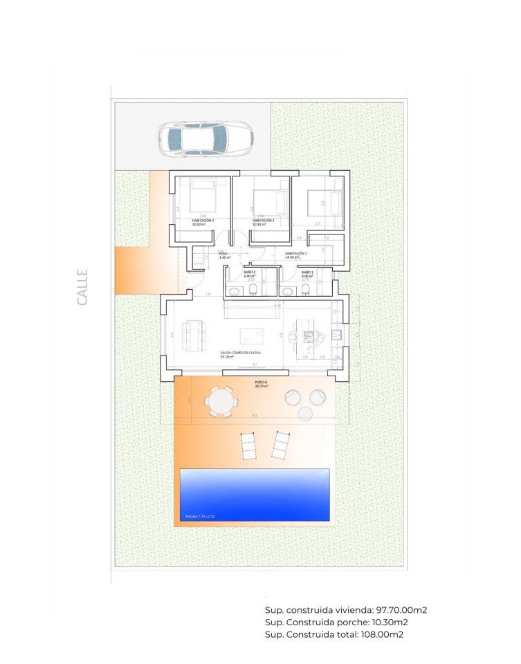 3 Schlafzimmer Villa in Monforte del Cid - ANV43730 - 1
