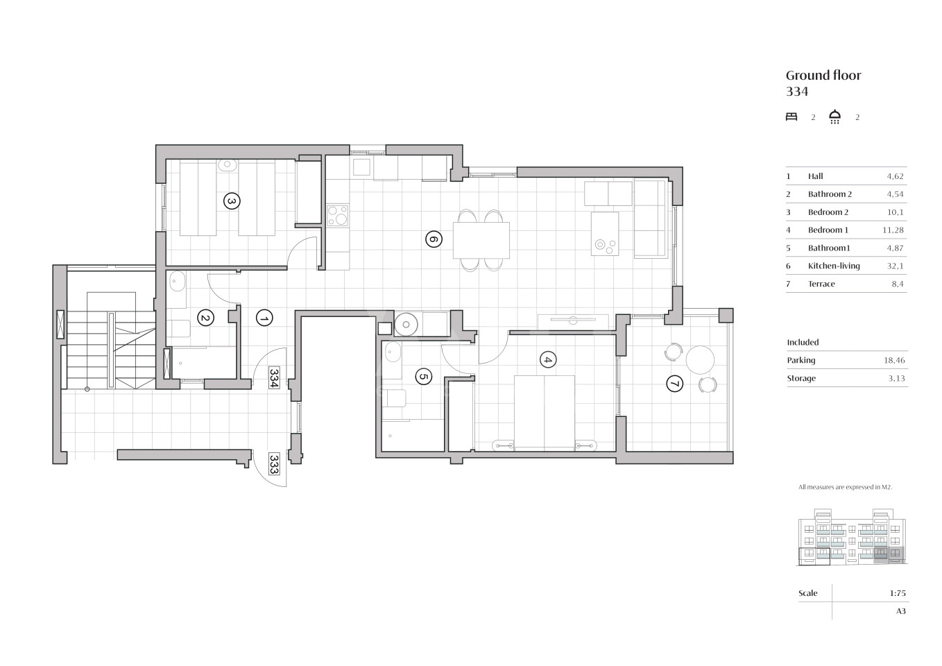 2 bedroom Apartment in Villamartin - PT43764 - 1