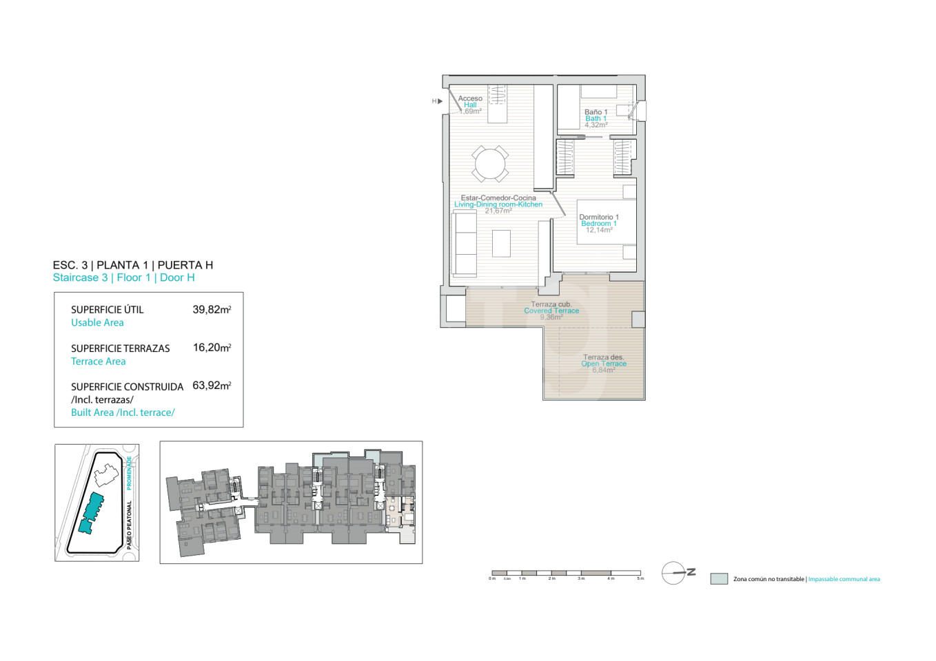 Apartament cu 1 dormitor în Villajoyosa - QUA44134 - 1