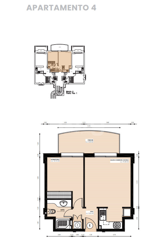 Apartament cu 1 dormitor în Denia - LAS44407 - 1