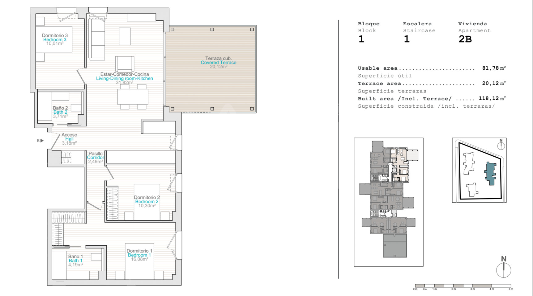 3 bedroom Apartment in El Verger - QUA44719 - 1