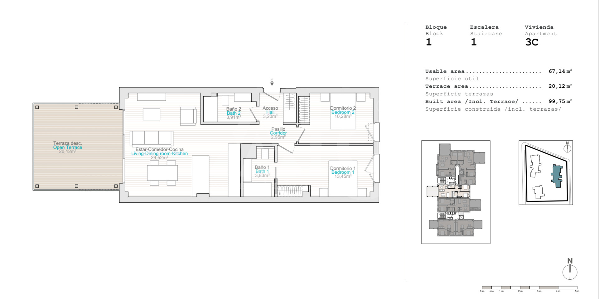 Apartamento de 2 habitaciones en El Verger - QUA44722 - 1