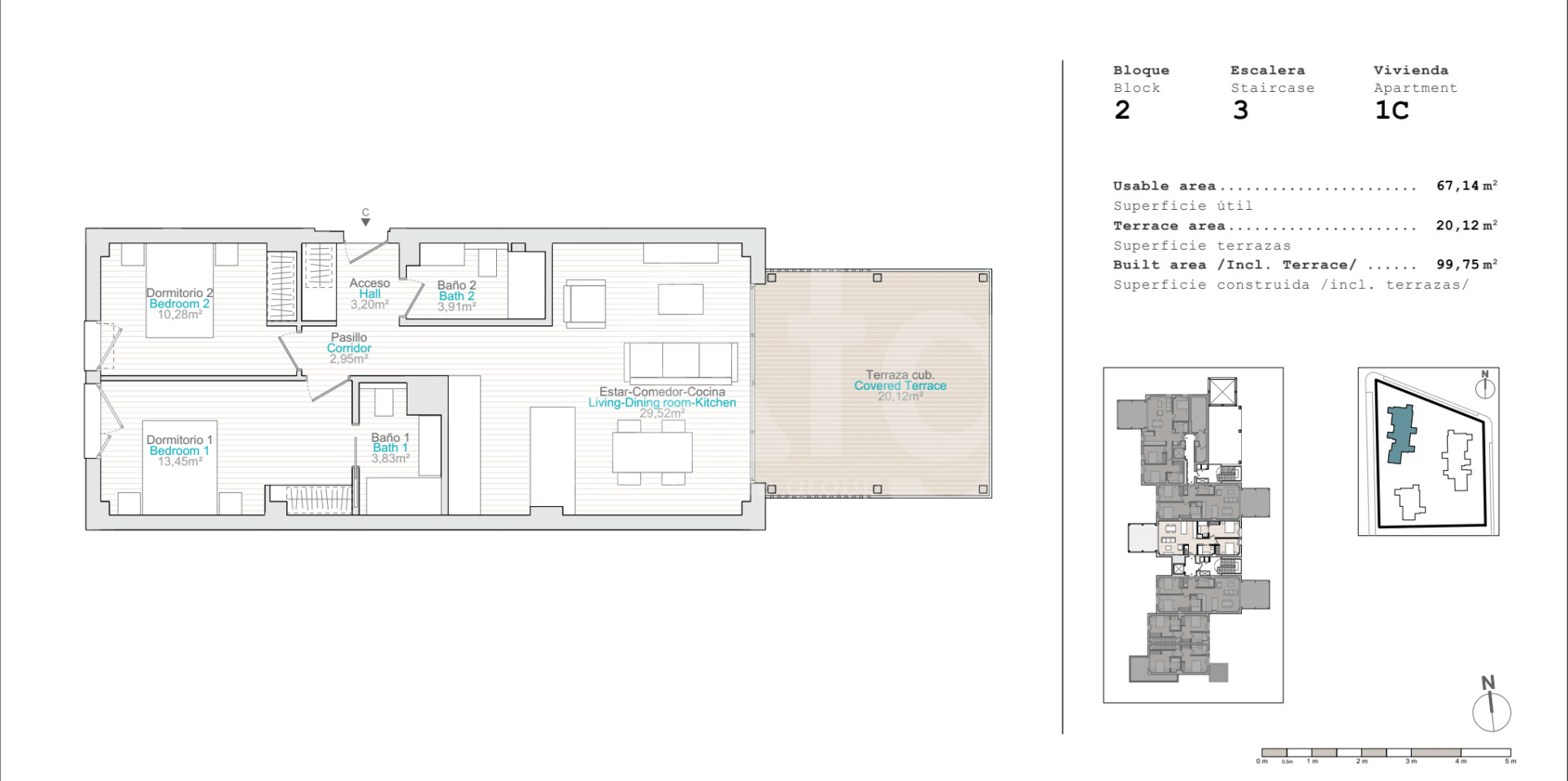 Apartamento de 2 habitaciones en El Verger - QUA44725 - 1