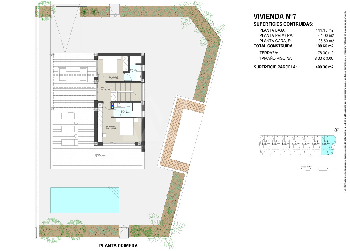 Vilă cu 3 dormitoare în Roldan - NP45072 - 2