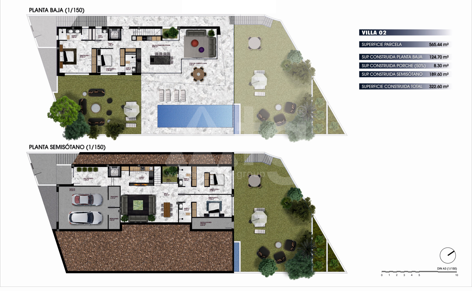 4 bedroom Villa in Finestrat - SUN46648 - 1