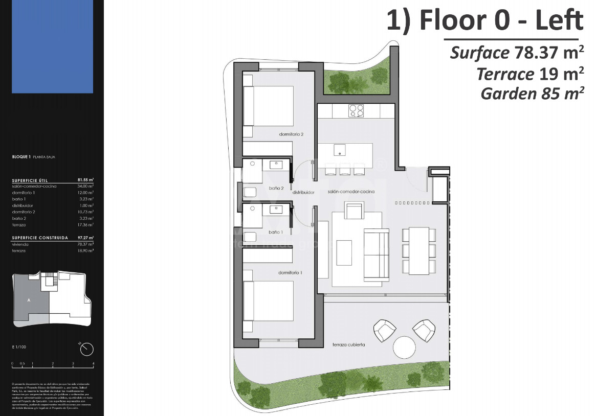 Apartament w Guardamar del Segura, 2 sypialnie - SL46886 - 1