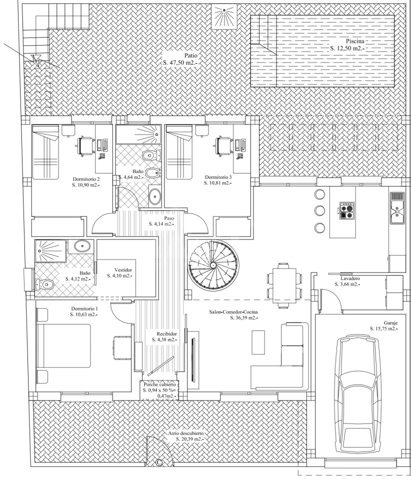 3 bedroom Villa in Torre Pacheco - MSL47025 - 1