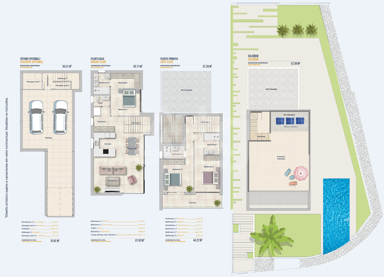 Villa de 3 habitaciones en Finestrat - SL47501 - 1