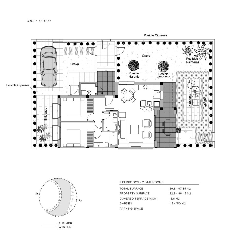 Bungalow cu 2 dormitoare în Ciudad Quesada - ER47862 - 1