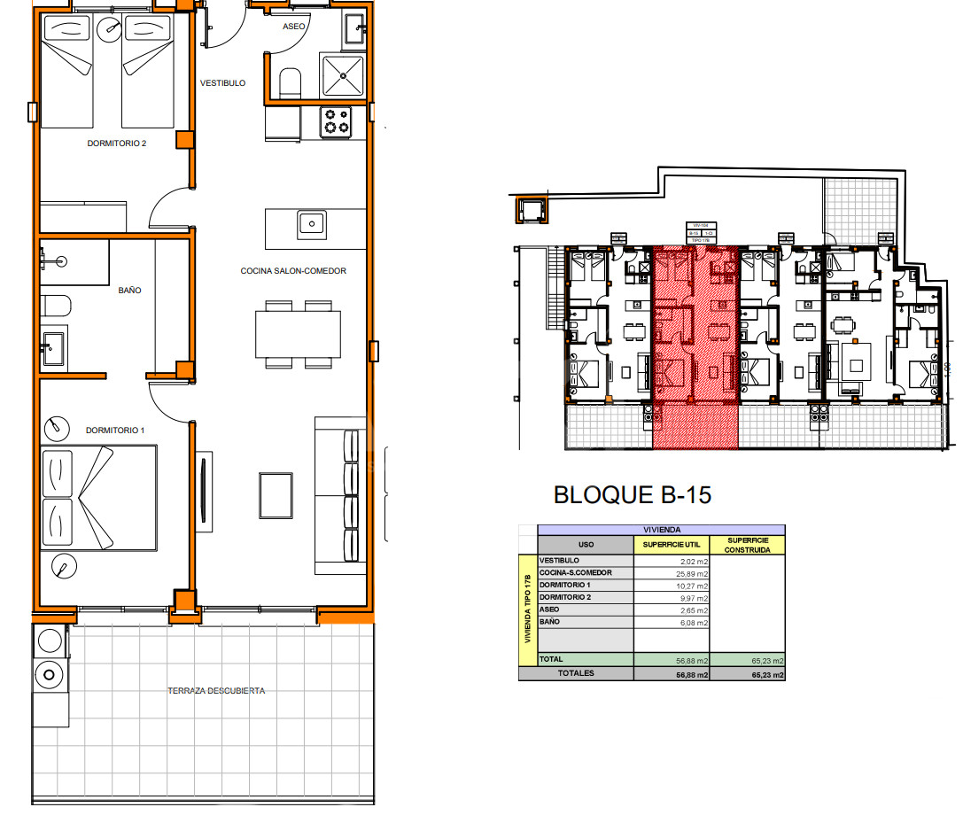 Apartamento de 2 habitaciones en Jeresa - AS48041 - 1