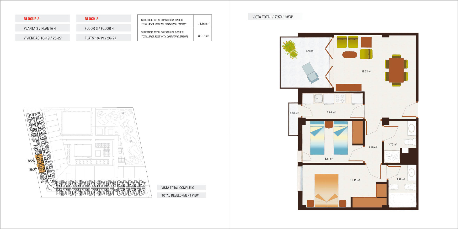 2 bedroom Apartment in Villanueva del Rio Segura - AG48056 - 1