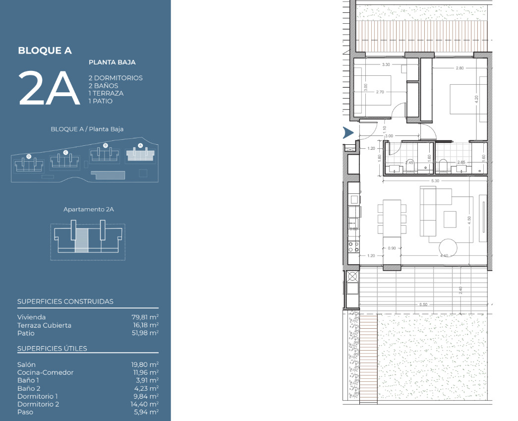 Appartement de 2 chambres à La Nucia - INM48400 - 1