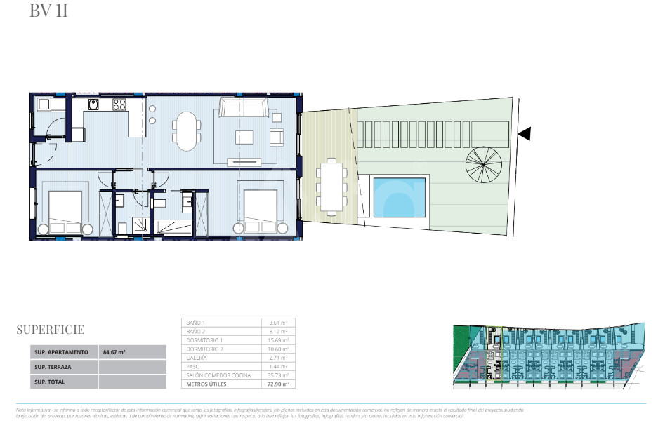 2 bedroom Apartment in Albir - GRR48462 - 1