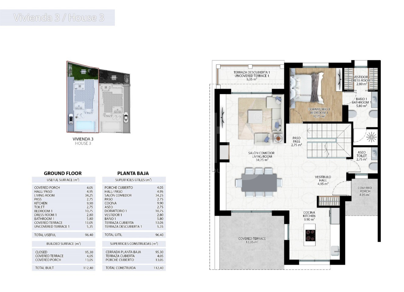 Villa de 4 habitaciones en Alfaz del Pi - SAG50199 - 2