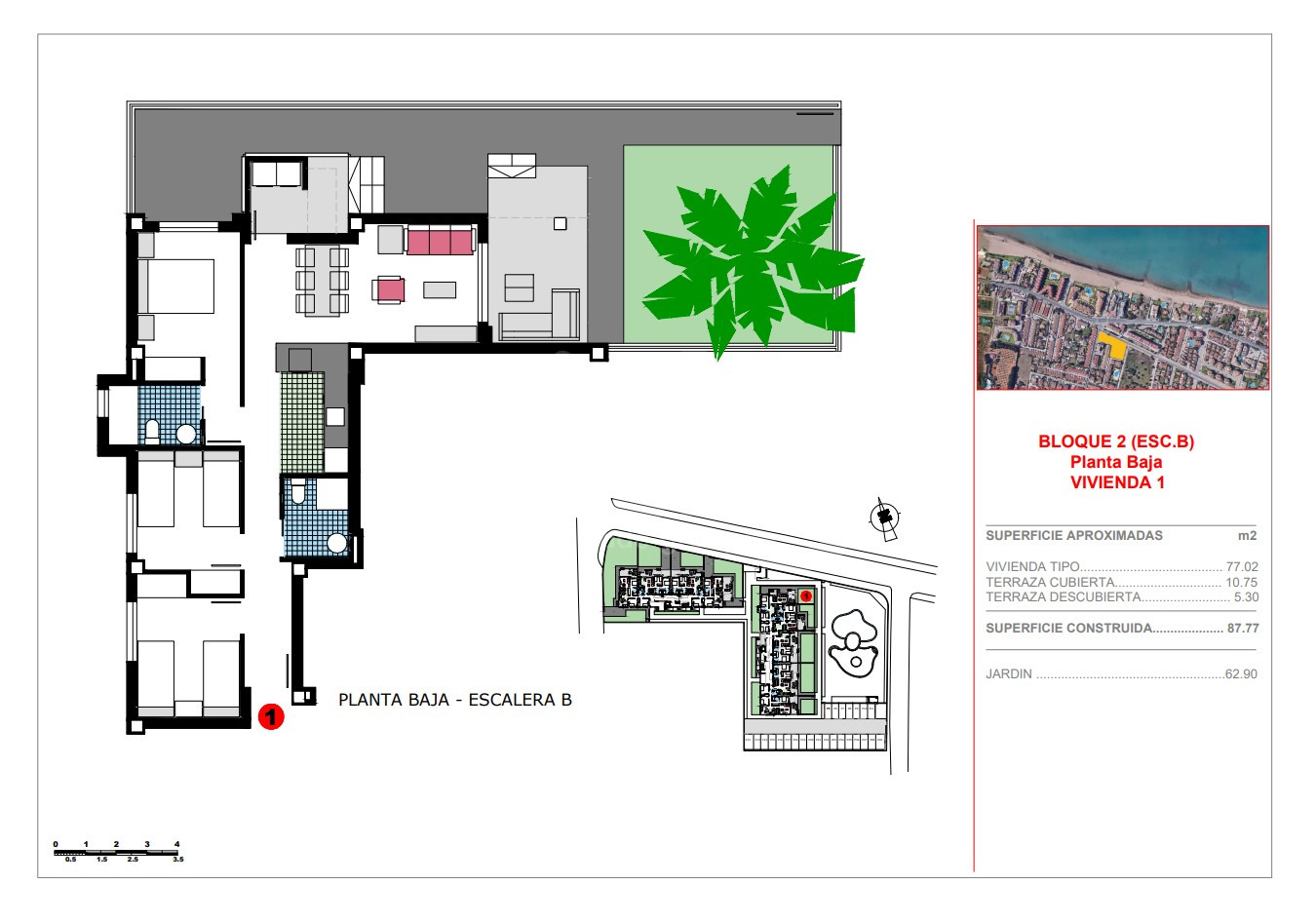 Apartament cu 3 dormitoare în Denia - VP50614 - 1