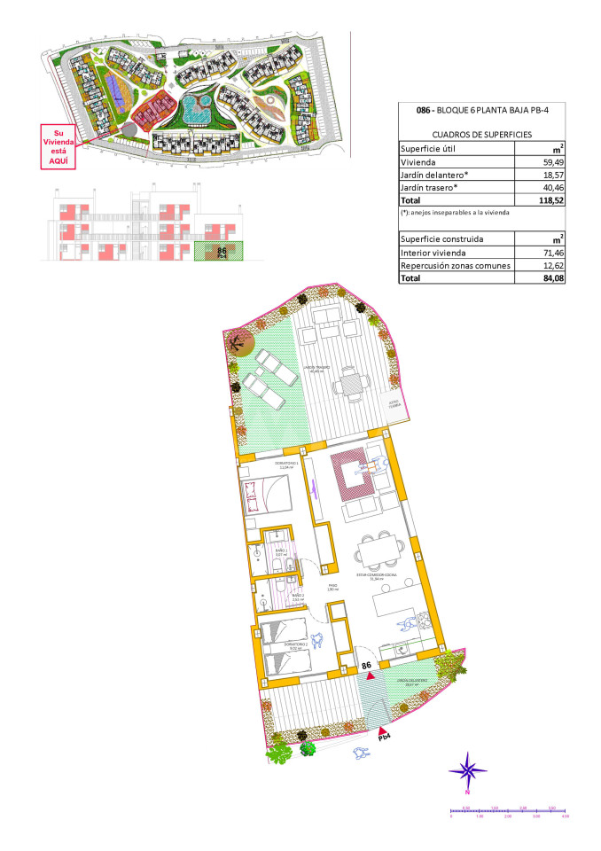 Apartamento de 2 habitaciones en Vera - RX50811 - 1