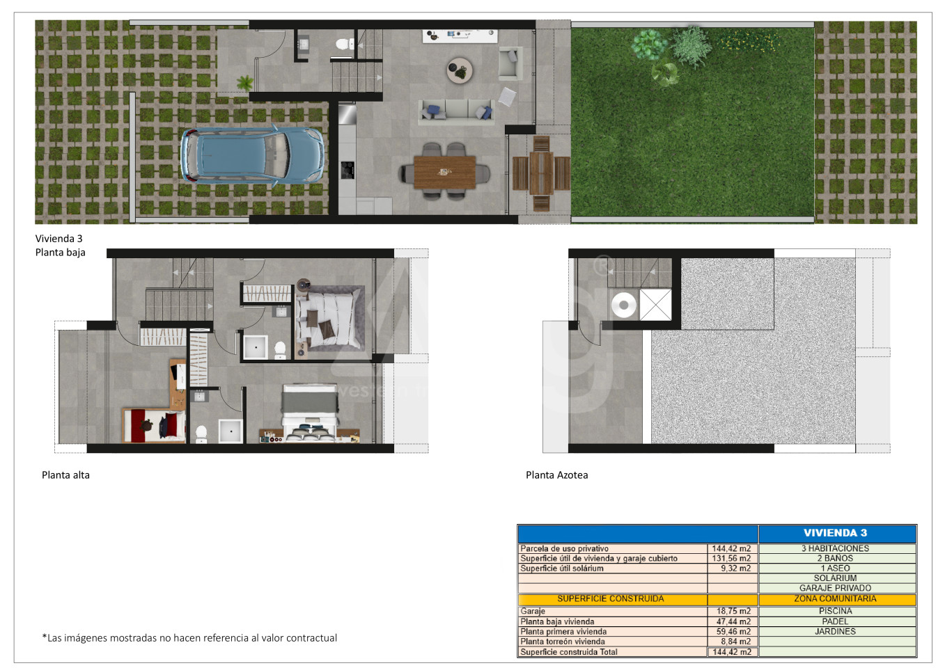 Townhouse cu 3 dormitoare în Calpe - ZA50863 - 1