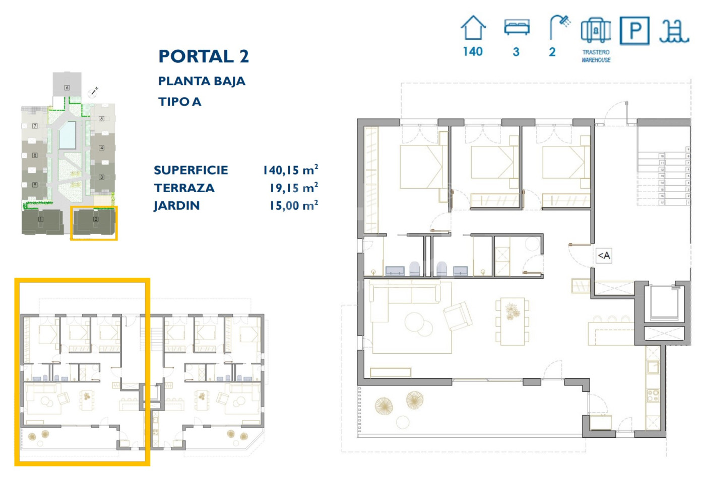 3 Schlafzimmer Appartement in San Pedro del Pinatar - OI50913 - 1