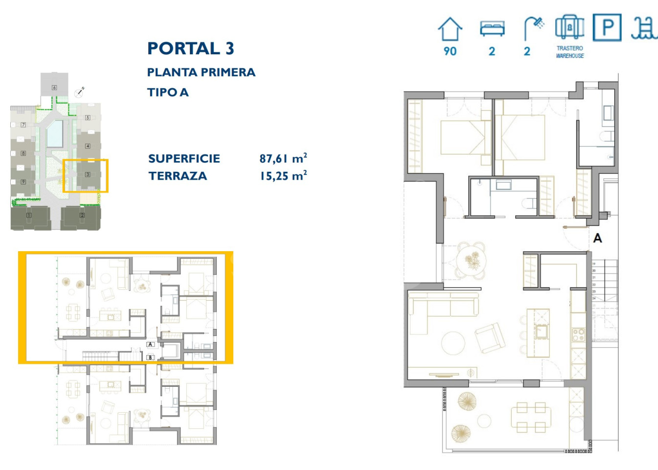Appartement de 2 chambres à San Pedro del Pinatar - OI50923 - 1