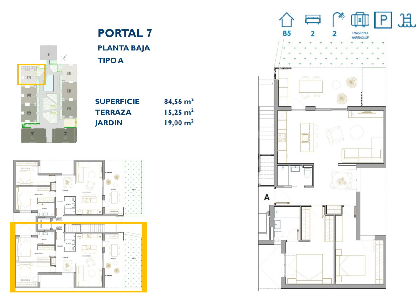2 bedroom Apartment in San Pedro del Pinatar - OI50945 - 1
