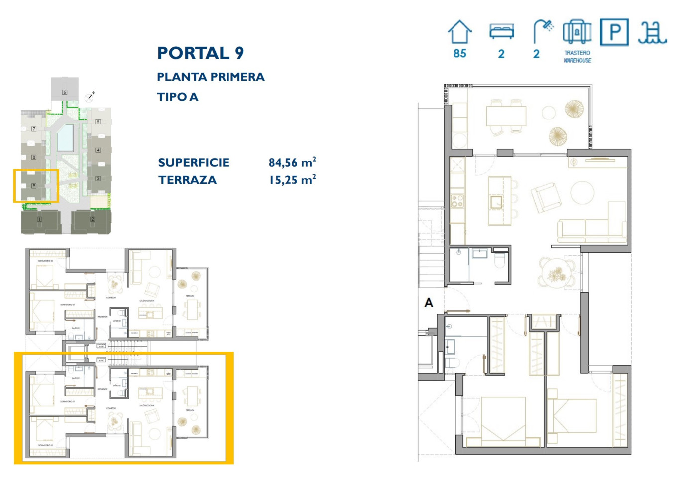 Appartement de 2 chambres à San Pedro del Pinatar - OI50961 - 1
