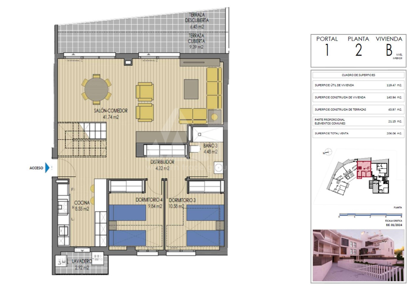 4 Schlafzimmer Penthouse-Wohnung in Xàbia - OC51439 - 1